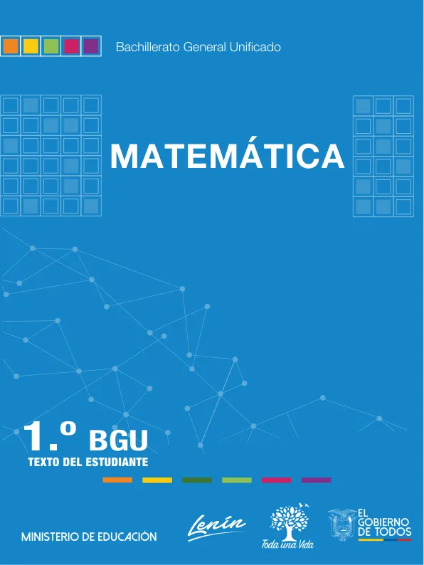 Libro de Matemáticas 1 BGU