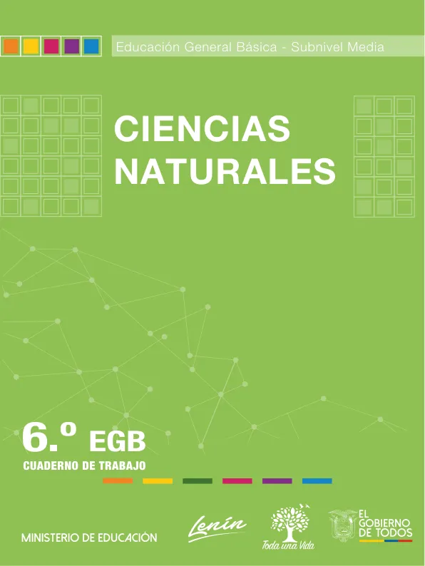 Cuaderno de Trabajo de Ciencias Naturales 6 EGB