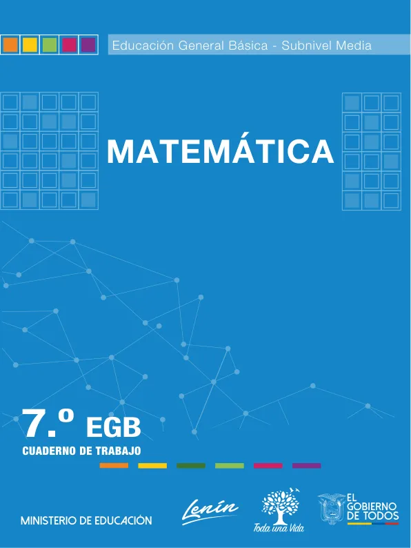 Cuaderno de Trabajo de Matemática 7 EGB