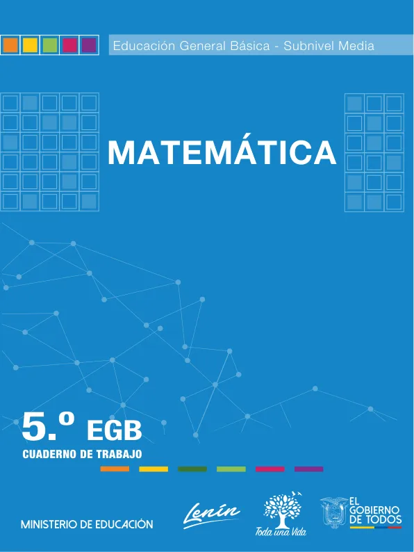 Cuaderno de Trabajo de Matemáticas 5 EGB