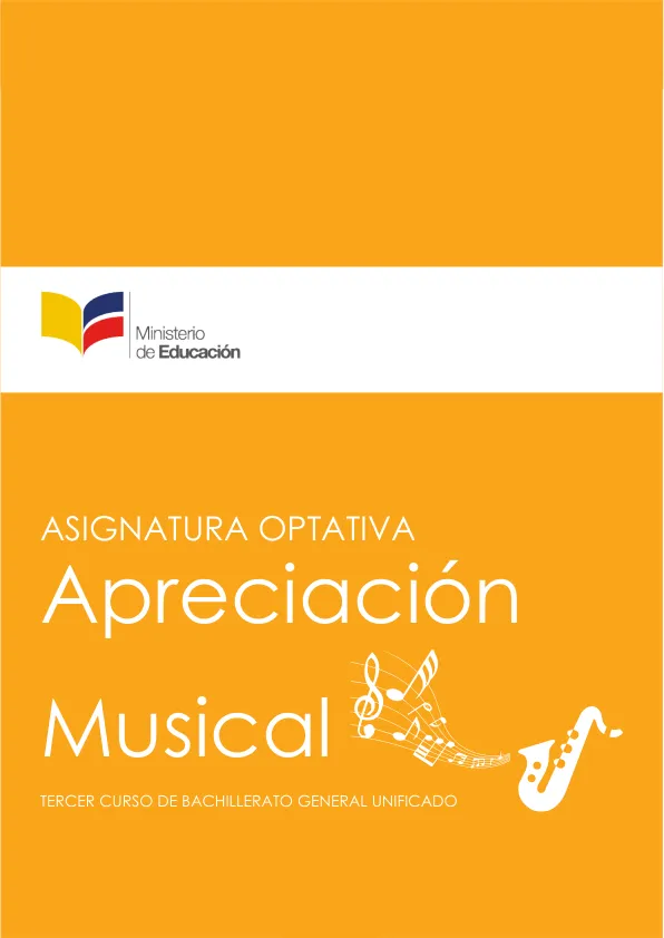 Libro de Apreciación Musical 3 BGU