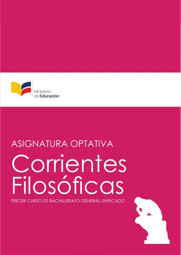 Libro de Corrientes Filosoficas 3 BGU