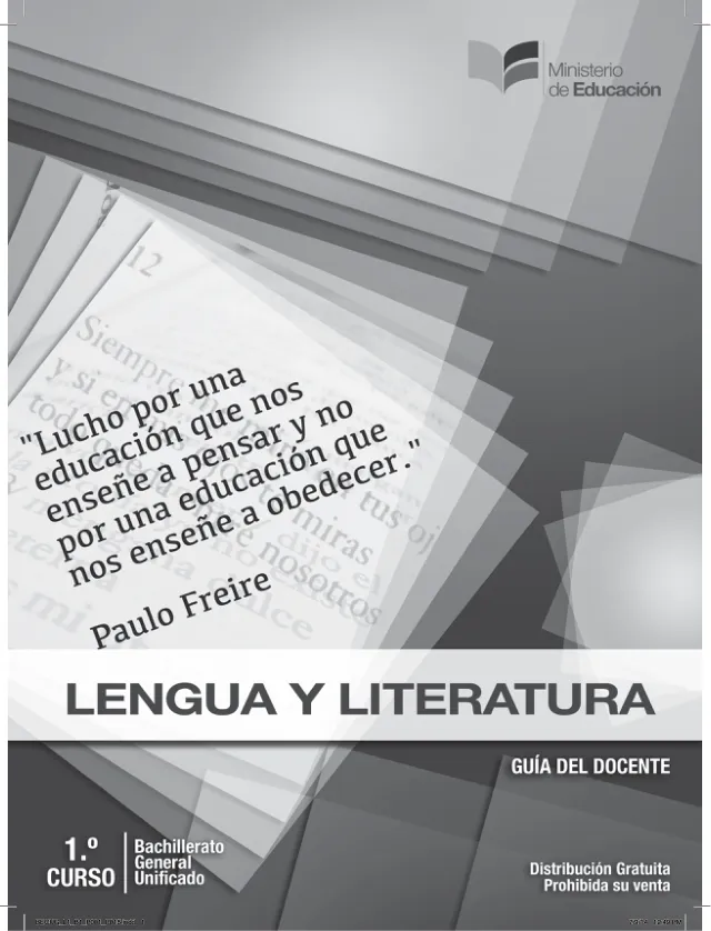 Libro de Lengua y Literatura RESUELTO 1 BGU