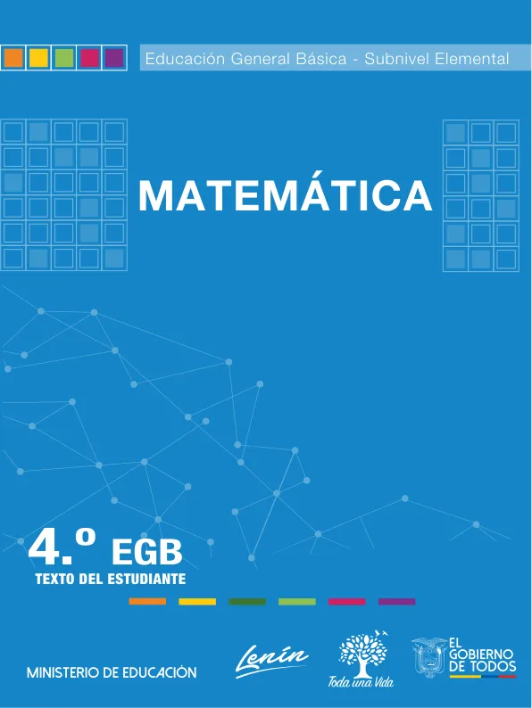 Libro de Matemáticas 4 EGB