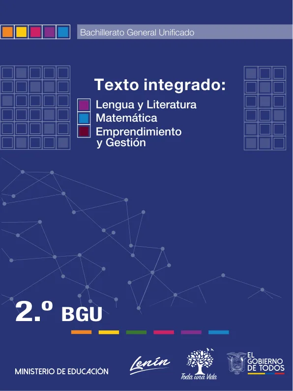 TEXTO INTEGRADO 2 BGU (Literatura, Matemática y Emprendimiento)
