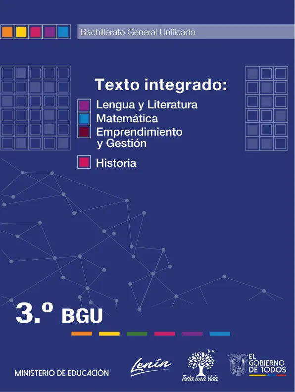 TEXTO INTEGRADO 3 BGU (Literatura, Matemática, História y Emprendimiento)
