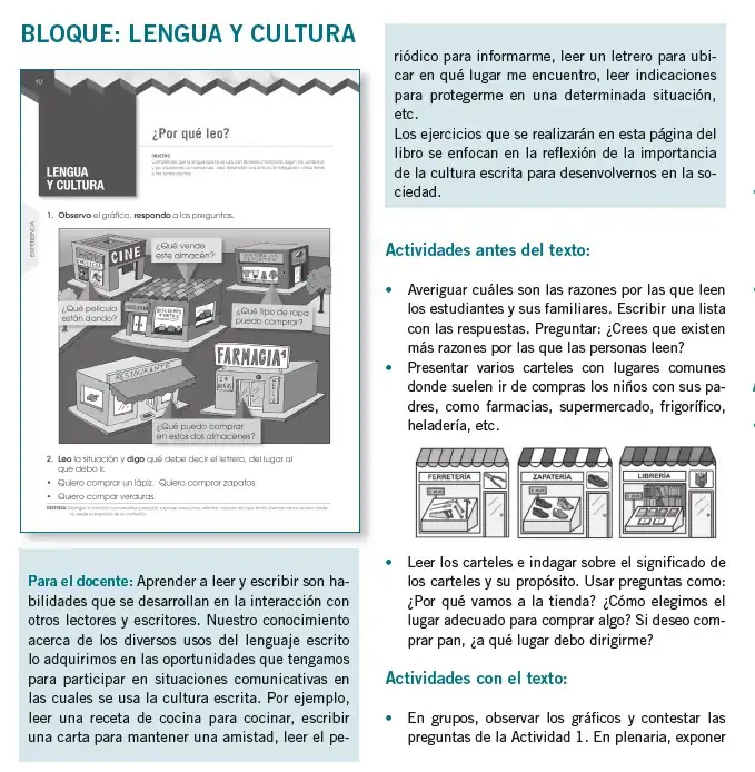 Texto Resuelto de Lengua y Literatura 3 EGB